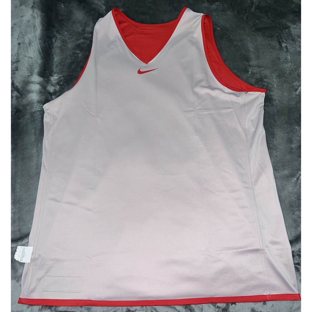 2XLT + 2 Nike NBA BLANK Reversible Practice Jersey Team Issued Red - Picture 7 of 8